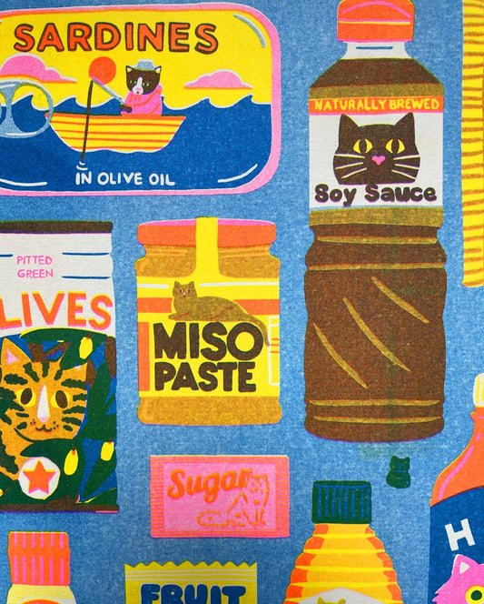 Impression de nourriture pour chat A3