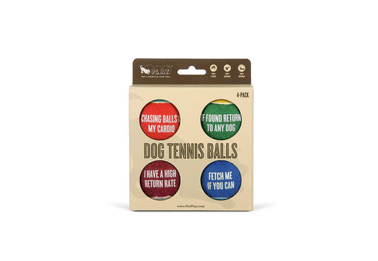 Balles de tennis pour chien