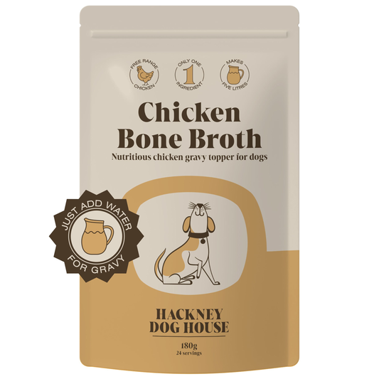 Bouillon d'os pour chiens