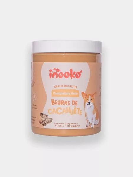 Beurre de cacahuĂštes pour chien