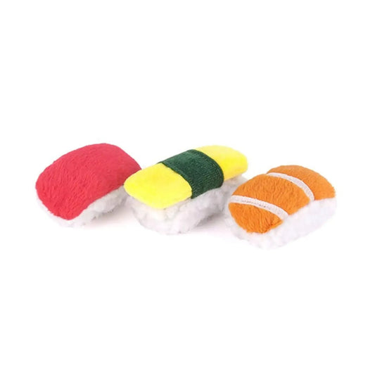 Jouet pour chat Trio de sushi