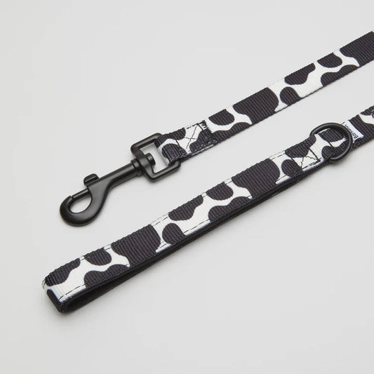 Laisse motif vache