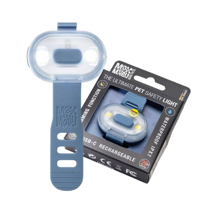 Lumière de sécurité pour chiens - Matrix 2.0 Ultra LED - Océan