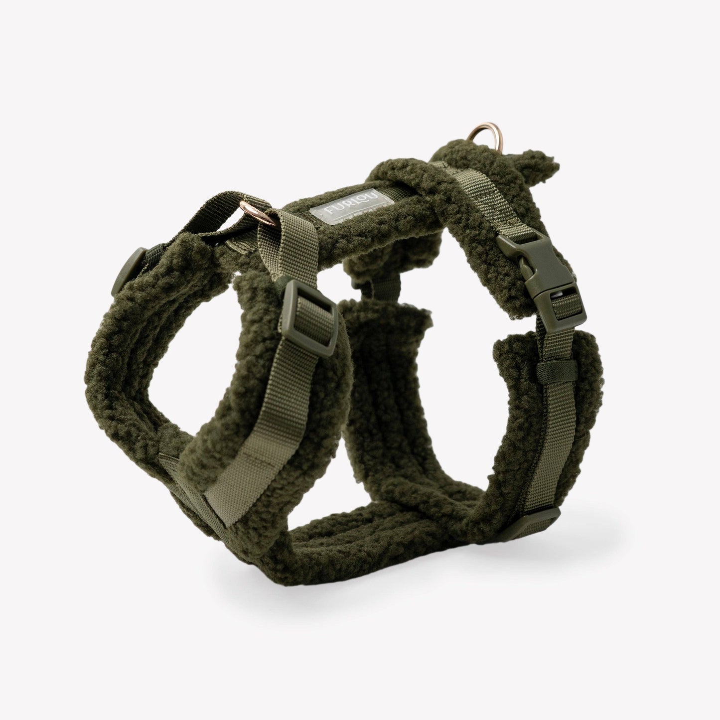 Harnais pour chien sherpa - vert mousse