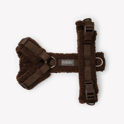 Harnais pour chien sherpa - marron