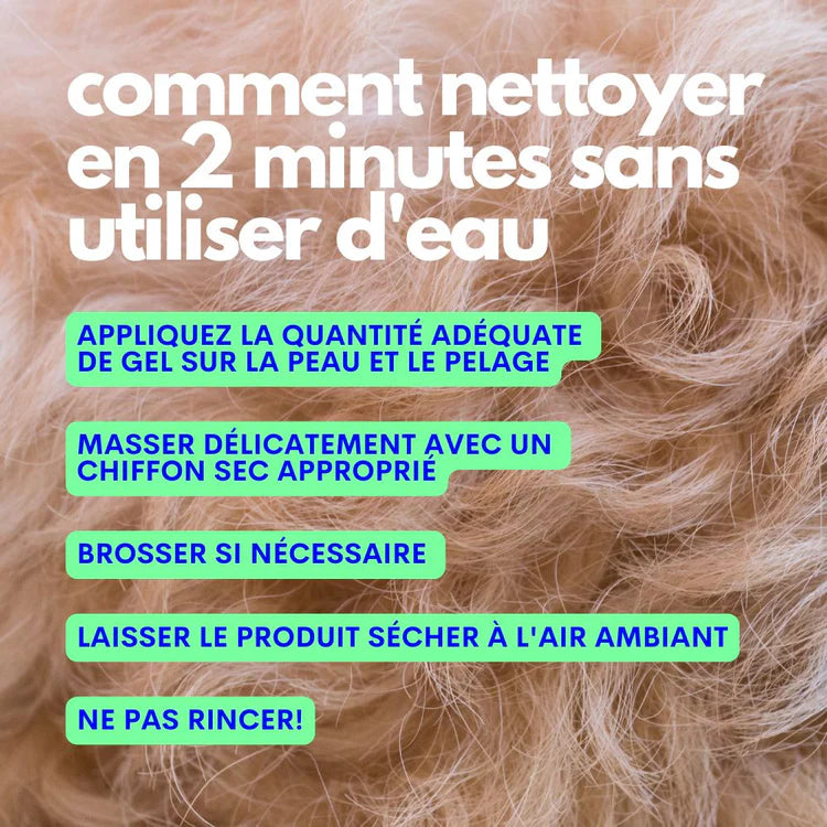 Gel nettoyant sans rinçage ONE TWO CLEAN