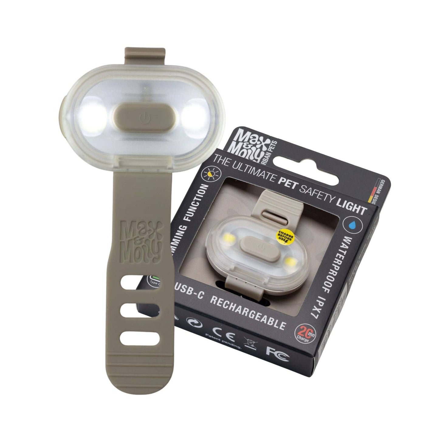 Lumière de sécurité pour chiens - Matrix 2.0 Ultra LED - jade